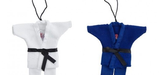 Mini judopakje met zuignap om op te hangen